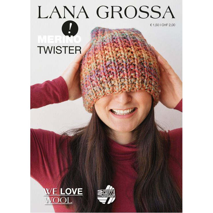 MERINO TWISTER Booklet - German Edition från Lana Grossa