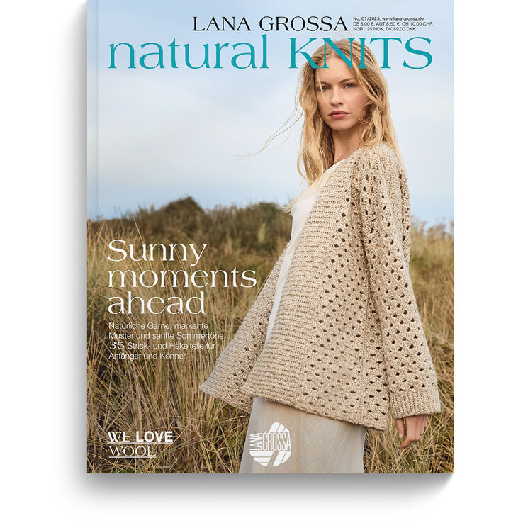 Natural Knits No. 1 - Magasin (DE) + Strikkeopskrifter (DK) från Lana Grossa