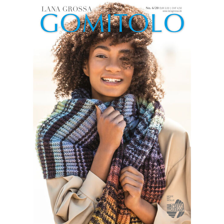 GOMITOLO No. 6 - Magasin (DE) + Strikkeopskrifter (DK) från Lana Grossa