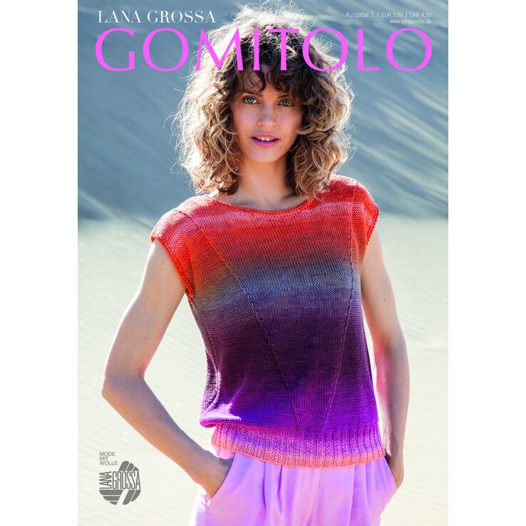 GOMITOLO No. 7 - Magasin (DE) + Beskrivningar (DK) från Lana Grossa
