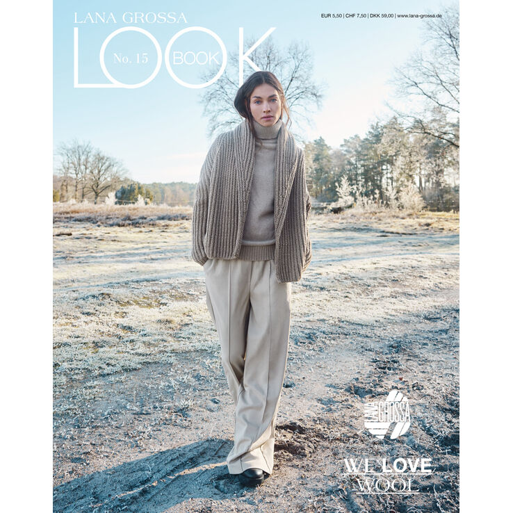 LOOKBOOK No. 15 - Magasin (DE) + Strikkeopskrifter (DK) från Lana Grossa
