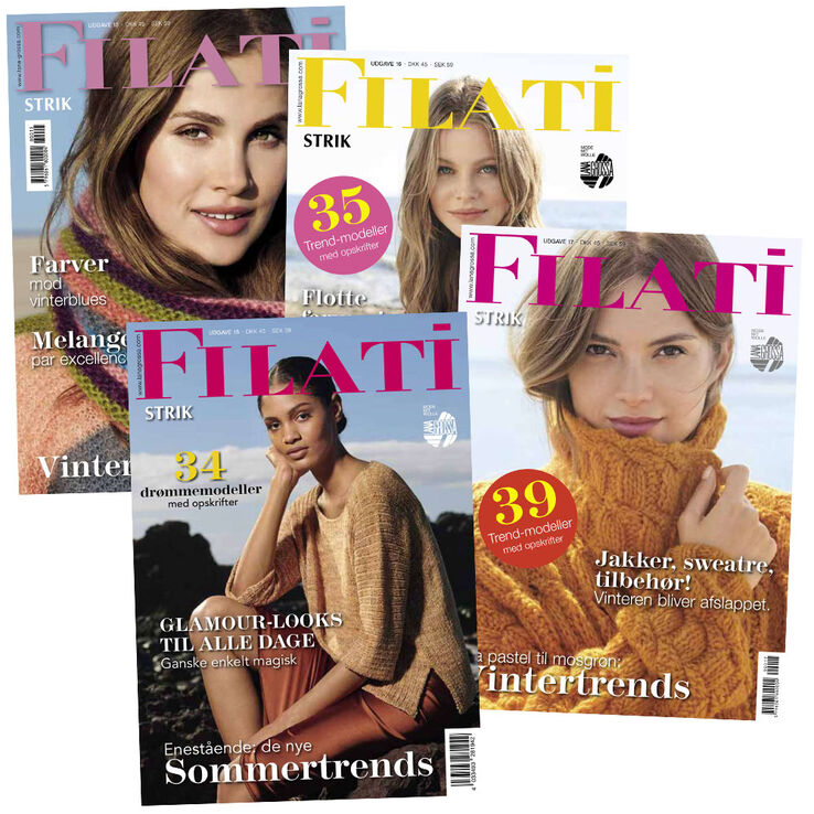 FILATI Strik No. 15-18 (DK) från Lana Grossa