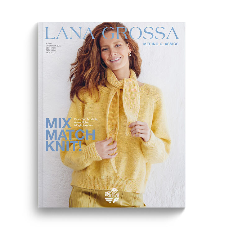 Merino Classics No. 1 - German Edition + QR-koden från Lana Grossa