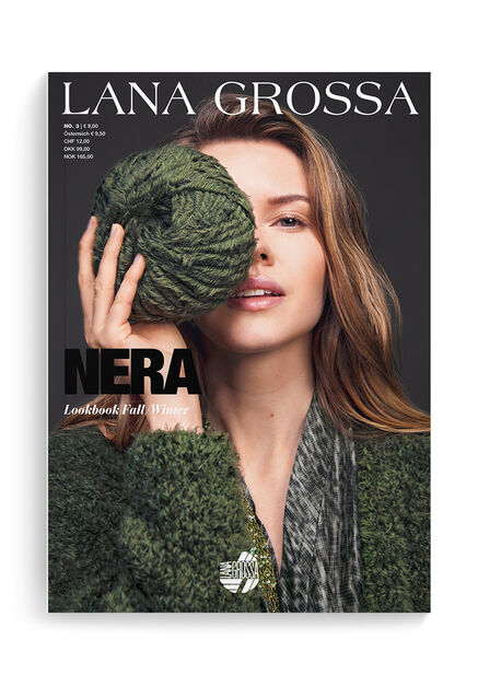 Lana Grossa Nera No. 3 - German Edition + QR-koden