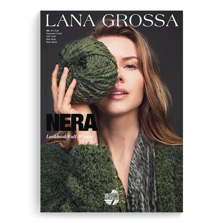 Nera No. 3 - German Edition + QR-koden från Lana Grossa