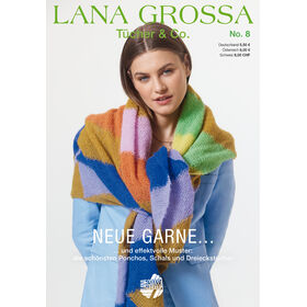Tücher & Co. No. 8 - German Edition från Lana Grossa