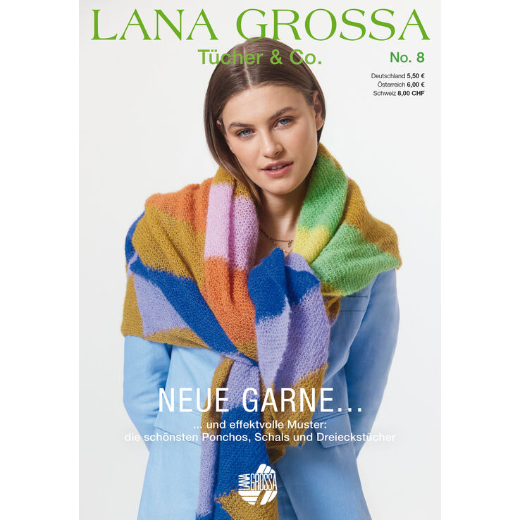 Tücher & Co. No. 8 - German Edition från Lana Grossa