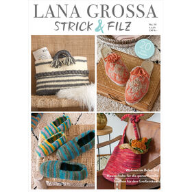 STRICK & FILZ No. 14 - German Edition från Lana Grossa