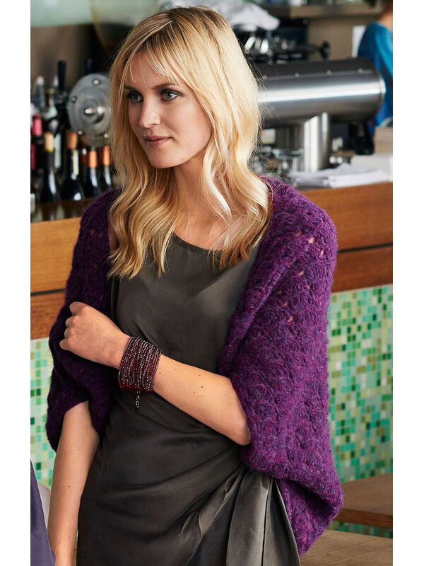 Lana Grossa ELEGANTER SCHULTERWÄRMER Garzato Fleece - German Edition