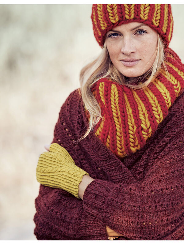 Lana Grossa PULSVÄRMARE Cool Wool - Stickmönster (SE)