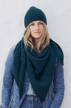 Lana Grossa TREKANTSSJAL  Cashmere 16 Fine- Stickmönster (SE)