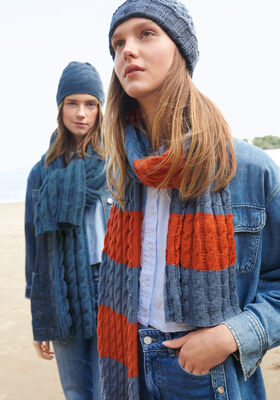 SJAL I COLLEGE-LOOK Cool Wool - Stickmönster (SE) från Lana Grossa