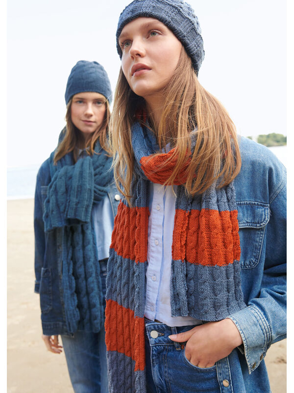 Lana Grossa SJAL I COLLEGE-LOOK Cool Wool - Stickmönster (SE)