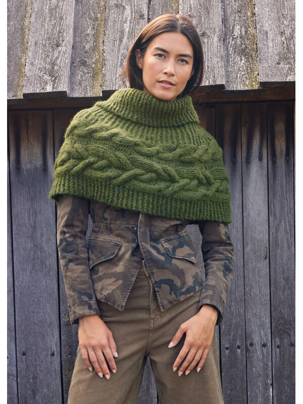Lana Grossa CAPE Ecopuno Chunky - Stickmönster (SE)