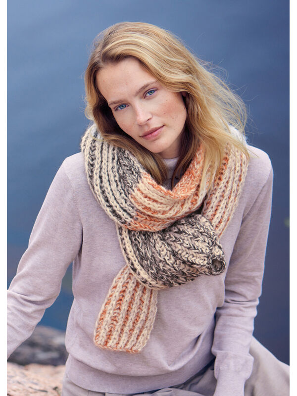 Lana Grossa SJAL Natural Alpaca Pelo - Stickmönster (SE)