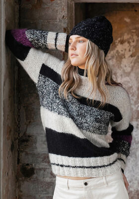 PULLOVER Brigitte No. 2 & Brigitte No. 3 - Stickmönster (SE) från Lana Grossa