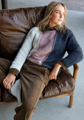 PULLOVER Brigitte No. 2 & Brigitte No. 3 - Stickmönster (SE) från Lana Grossa