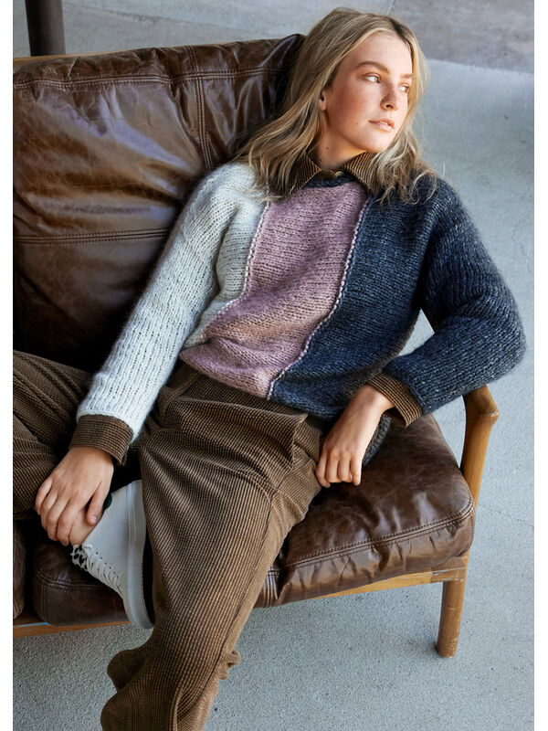 Lana Grossa PULLOVER Brigitte No. 2 & Brigitte No. 3 - Stickmönster (SE)