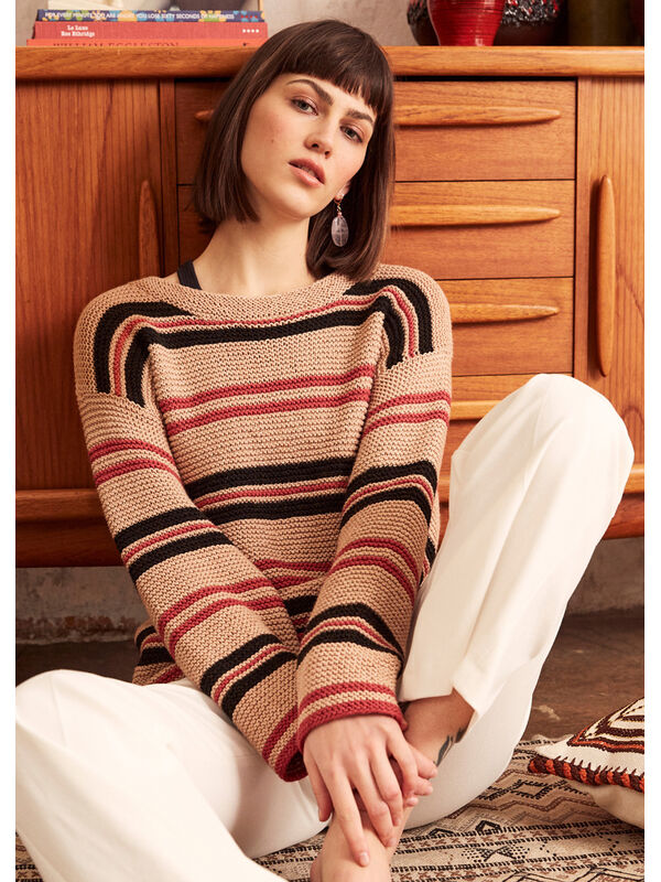 Lana Grossa PULLOVER Brigitte No. 4 - Stickmönster (SE)
