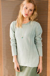 Lana Grossa PULLOVER Cool Wool - Stickmönster (DK)