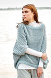 Lana Grossa PONCHOPULLOVER Alta Moda Alpaca - Stickmönster (DK)