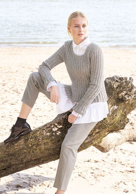PULLOVER Cashmere 16 Fine - German Edition från Lana Grossa