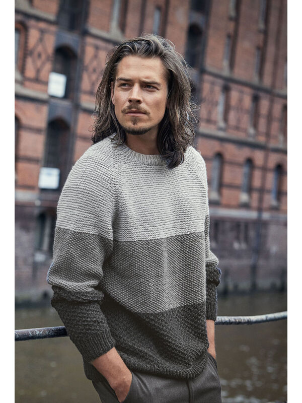 Lana Grossa PULLOVER Cool Wool Big - German Edition