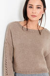 Lana Grossa PULLOVER Bingo Melange - Stickmönster (DK)