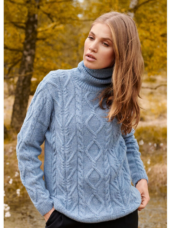 Lana Grossa PULLOVER Cashmere 16 Fine - Stickmönster (DK)