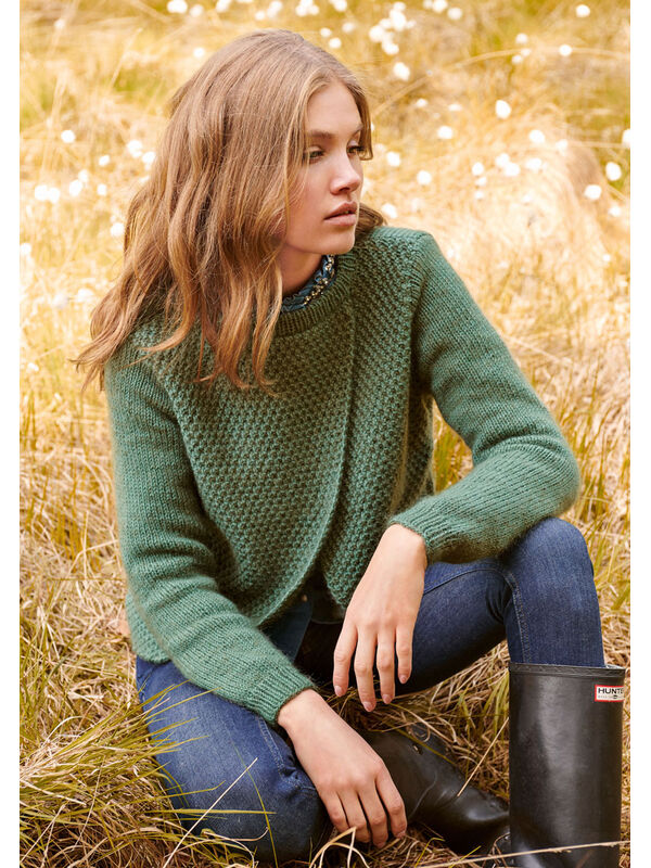 Lana Grossa PULLOVER Cool Wool Big/Silkhair - Stickmönster (DK)