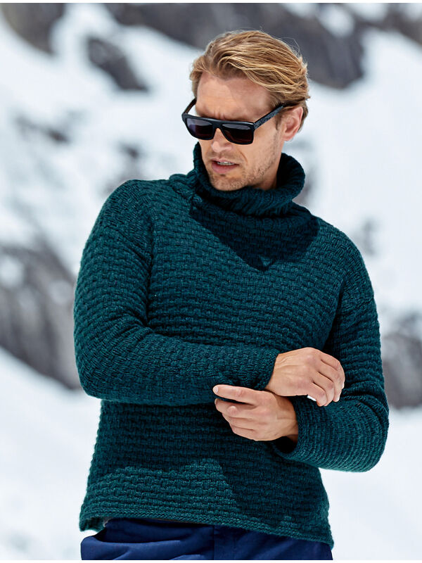 Lana Grossa PULLOVER Alta Moda Cashmere 16 (MAN) - Stickmönster (SE)