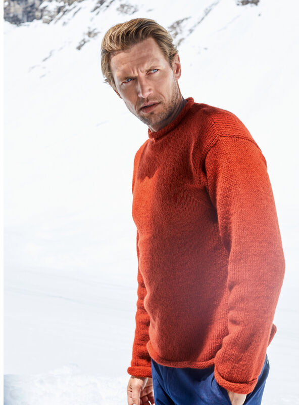 Lana Grossa PULLOVER Alta Moda Alpaca - Stickmönster (SE)