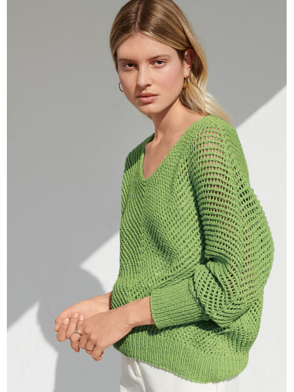 Lana Grossa PULLOVER Alta Moda Cotolana - Stickmönster (DK)