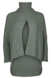 Lana Grossa PONCHOPULLOVER Cashmere 16 Fine - Stickmönster (SE)