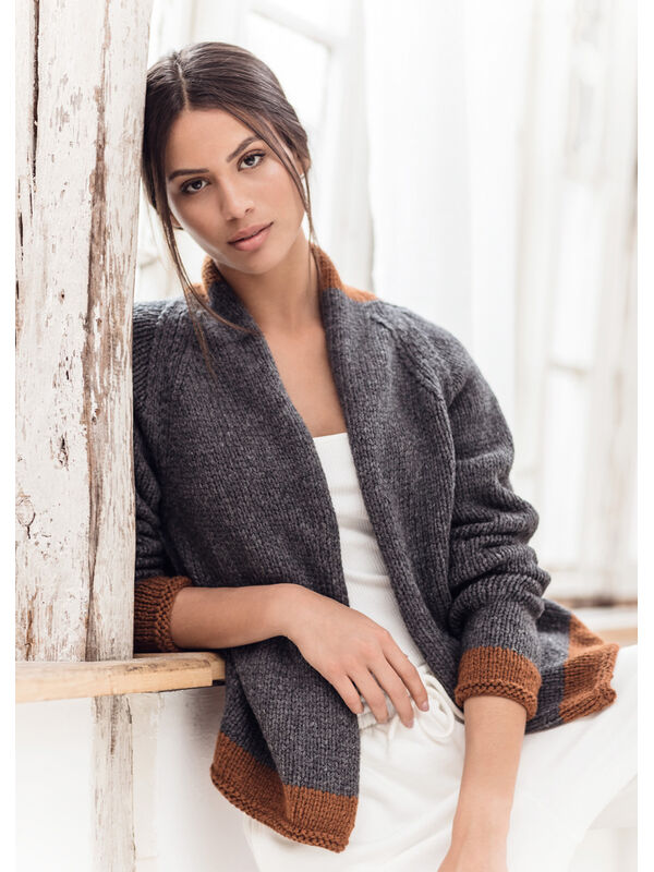 Lana Grossa CARDIGAN Alta Moda Cashmere 16 - Stickmönster (SE)