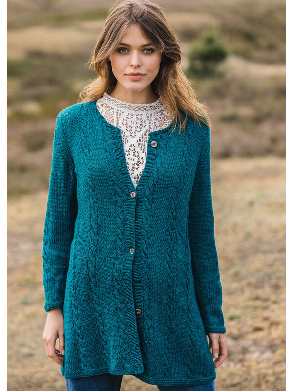 Lana Grossa CARDIGAN Cool Wool Melange - Stickmönster (SE)