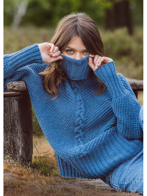 Lana Grossa PULLOVER Merino Uno - Stickmönster (SE)