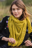 Lana Grossa TREKANTSSJAL Cool Wool Lace - Stickbeskrivning (SE)