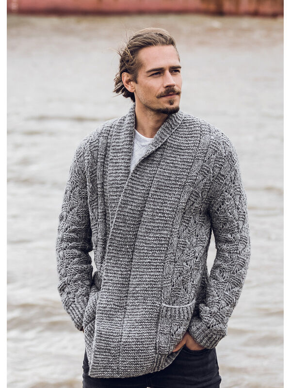 Lana Grossa CARDIGAN Fusione - Stickmönster (SE)