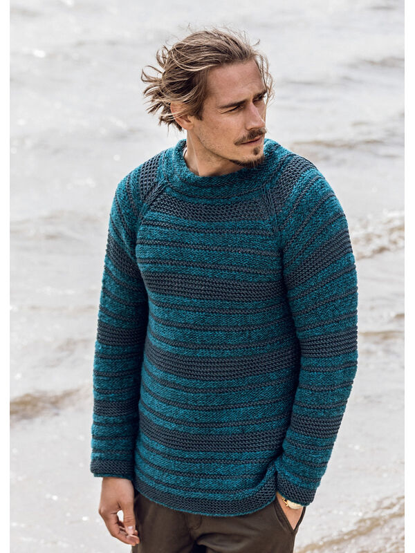 Lana Grossa PULLOVER Fusione & Bingo Melange - Stickmönster (SE)