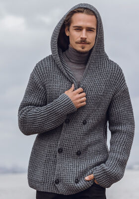 HUVJACKA Alta Moda Cashmere 16 - Stickmönster (SE) från Lana Grossa