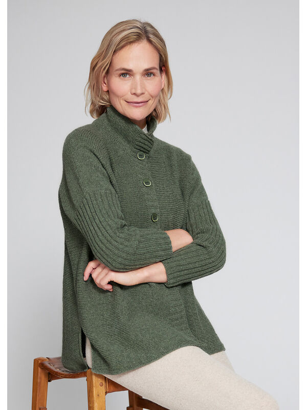 Lana Grossa CARDIGAN Cashmere 16 Fine - Stickmönster (SE)