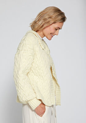 CARDIGAN Cool Merino - Stickmönster (DK) från Lana Grossa