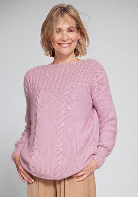 PULLOVER Landlust Alpaka Merino 160 & Silkhair - Stickmönster (SE) från Lana Grossa