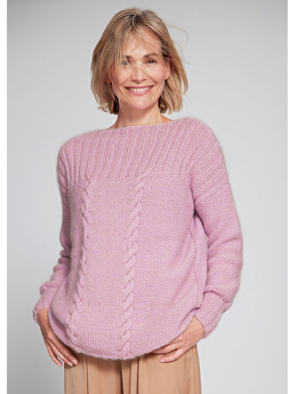 Lana Grossa PULLOVER Landlust Alpaka Merino 160 & Silkhair - Stickmönster (SE)