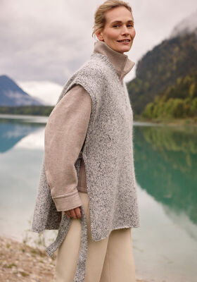 SLIPOVER Cool Merino & Silkhair - Stickmönster (SE) från Lana Grossa