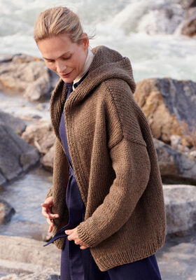 HUVJACKA Alta Moda Alpaca - Stickmönster (SE) från Lana Grossa