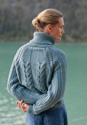 PULLOVER Alta Moda Alpaca - Stickmönster (DK) från Lana Grossa