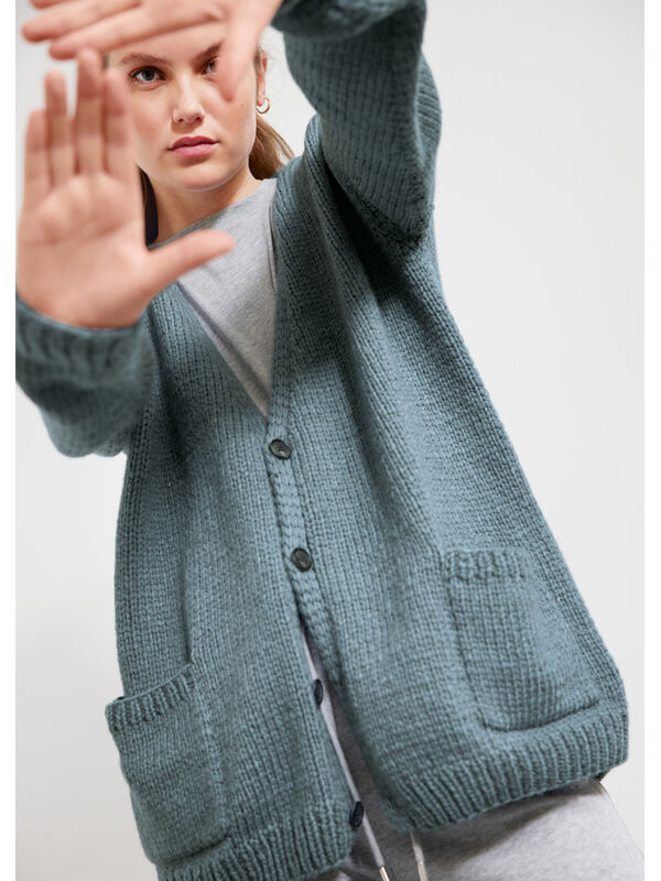 Lana Grossa CARDIGAN Alta Moda Cashmere 16 - Stickmönster (DK)