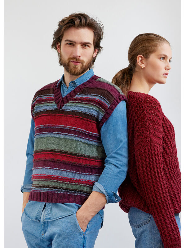 Lana Grossa SLIPOVER Alta Moda Cashmere 16 - Stickmönster (SE)